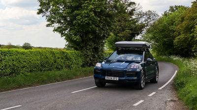 Porsche Cayenne - front, dynamic