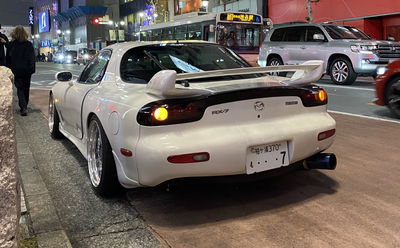 Mazda RX-7 in Shibuya