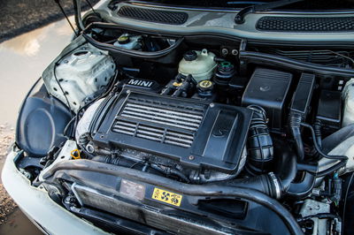 The R53 Mini Cooper S has an Eaton Roots-type supercharger, so yes, it whines!